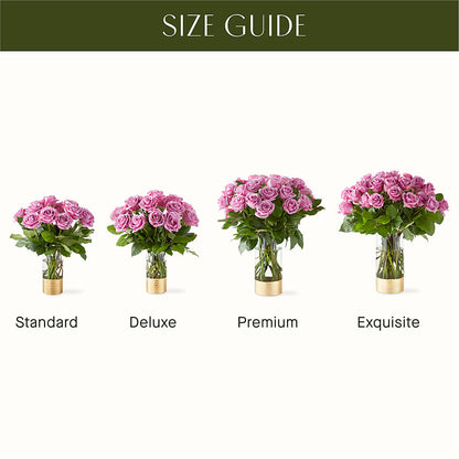 Secret Admirer Lavender Rose Bouquet – GARRISON DESIGNS FLORIST & INTERIORS, Huntington WV
