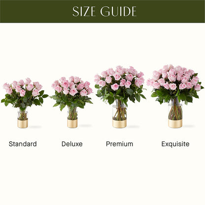 Picture Perfect Pink Rose Bouquet – GARRISON DESIGNS FLORIST & INTERIORS, Huntington WV