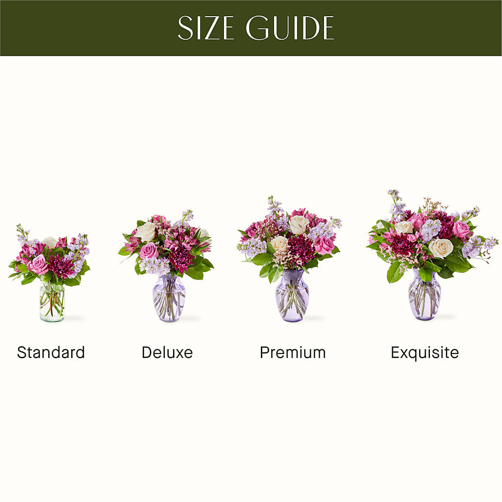 Amethyst Dreams Bouquet – GARRISON DESIGNS FLORIST & INTERIORS, Huntington WV