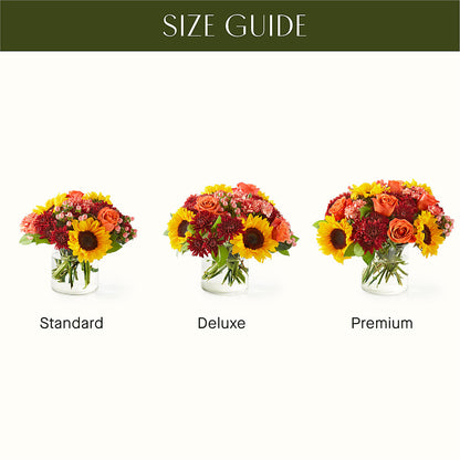 September Sunset Bouquet – GARRISON DESIGNS FLORIST & INTERIORS, Huntington WV