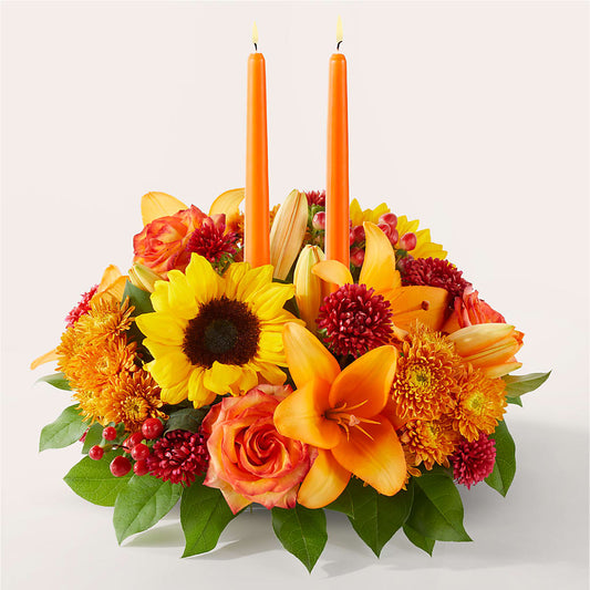 Grateful Centerpiece – GARRISON DESIGNS FLORIST & INTERIORS, Huntington WV