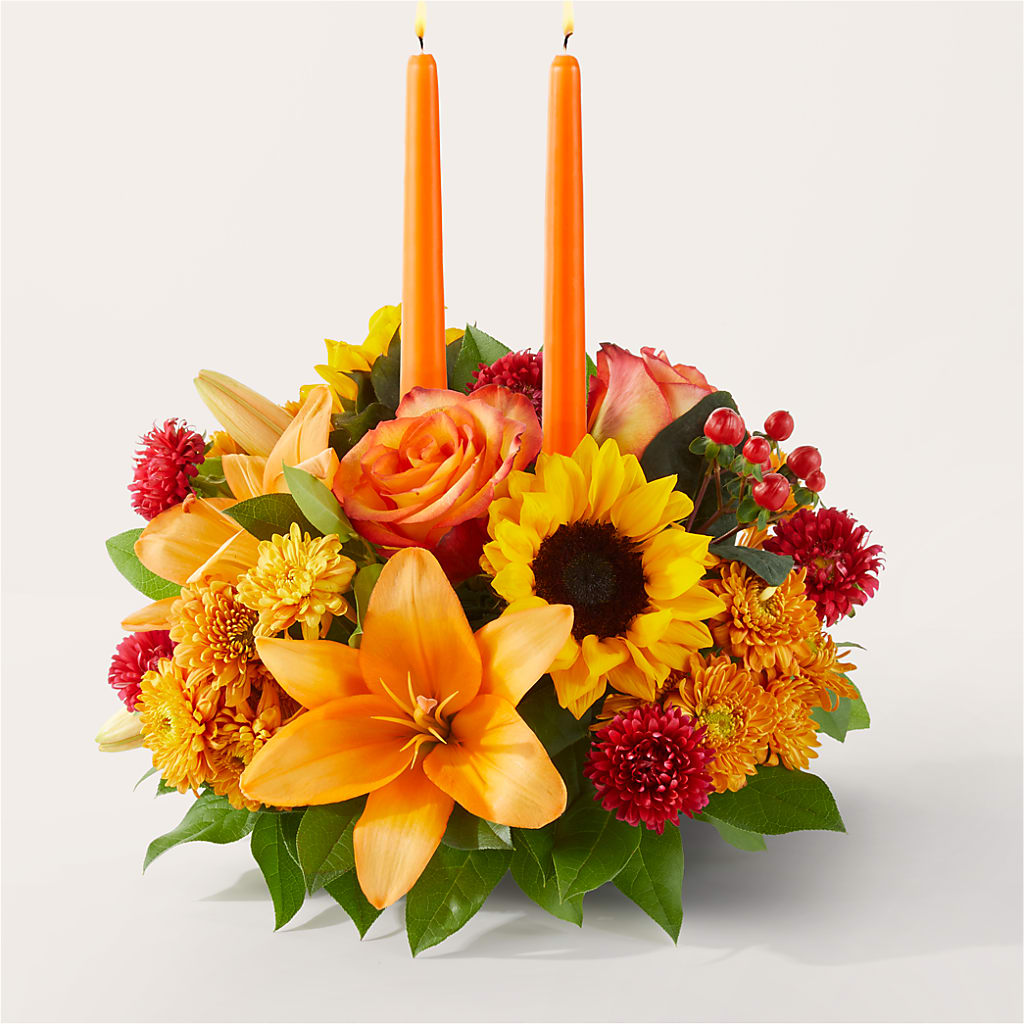 Grateful Centerpiece – GARRISON DESIGNS FLORIST & INTERIORS, Huntington WV