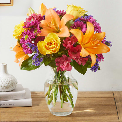 Colorful Visions Bouquet – GARRISON DESIGNS FLORIST & INTERIORS, Huntington WV