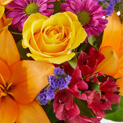 Colorful Visions Bouquet – GARRISON DESIGNS FLORIST & INTERIORS, Huntington WV