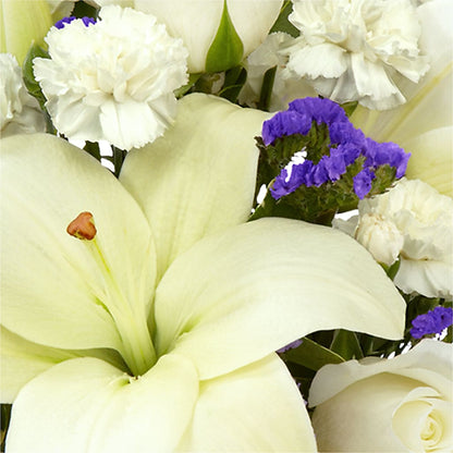 Sapphire Rush Bouquet – GARRISON DESIGNS FLORIST & INTERIORS, Huntington WV