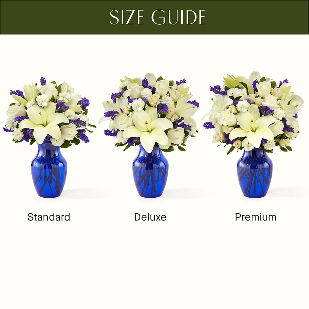Sapphire Rush Bouquet – GARRISON DESIGNS FLORIST & INTERIORS, Huntington WV