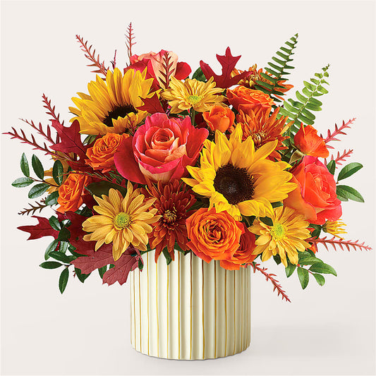 Fall Campfire Bouquet – GARRISON DESIGNS FLORIST & INTERIORS, Huntington WV