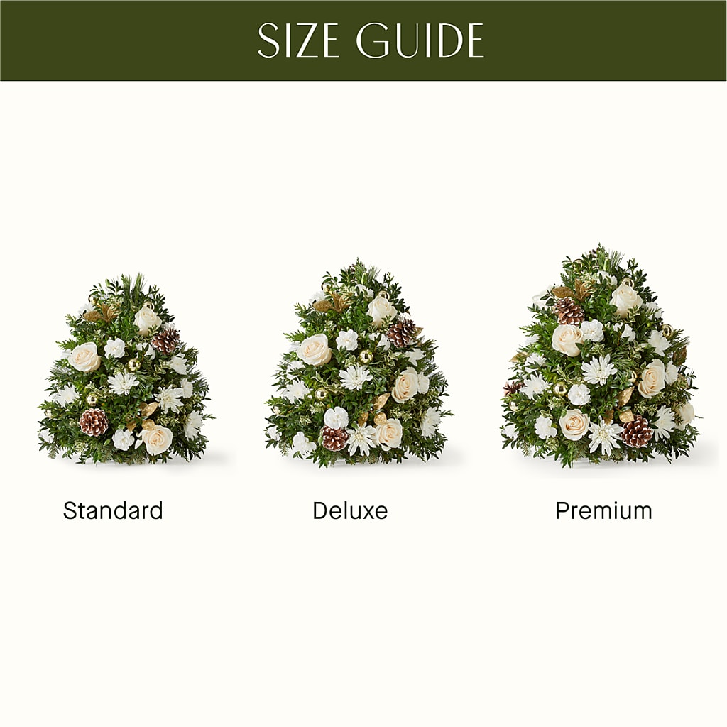 Snowed In Tree – GARRISON DESIGNS FLORIST & INTERIORS, Huntington WV