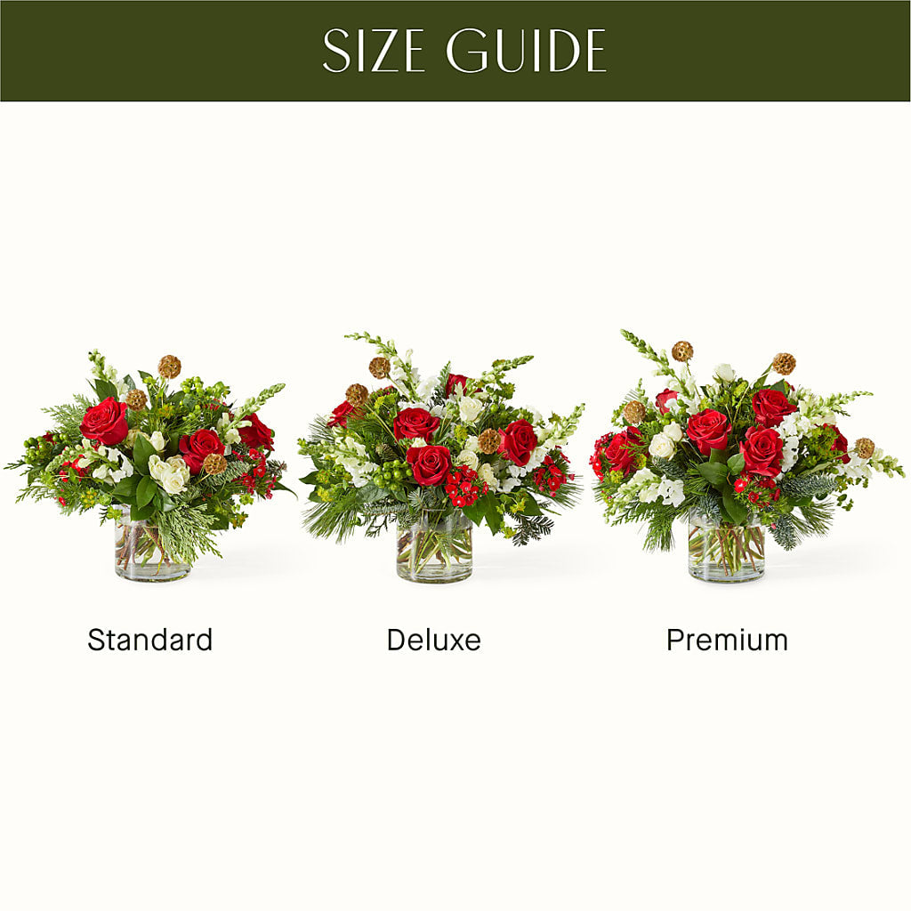 Deck the Halls Bouquet – GARRISON DESIGNS FLORIST & INTERIORS, Huntington WV