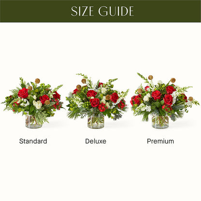 Deck the Halls Bouquet – GARRISON DESIGNS FLORIST & INTERIORS, Huntington WV
