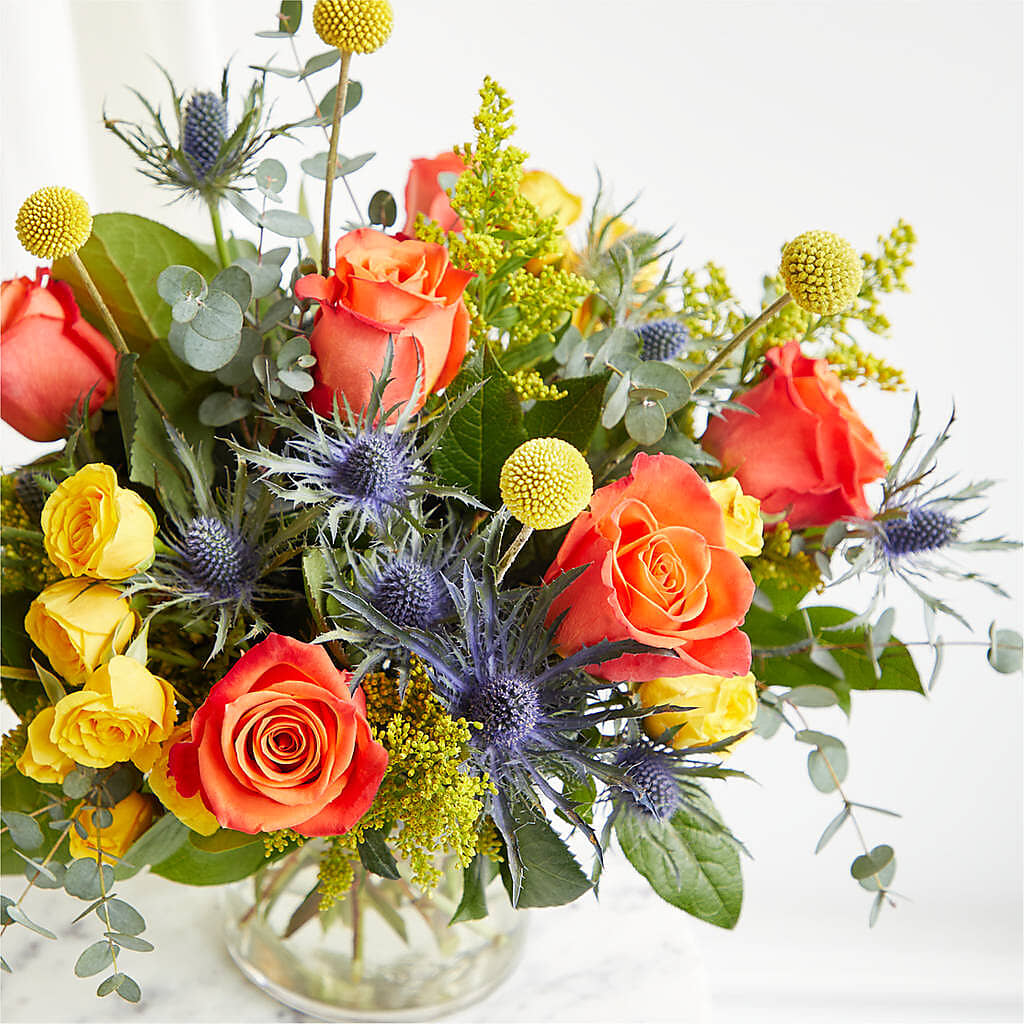Disco Bouquet – GARRISON DESIGNS FLORIST & INTERIORS, Huntington WV