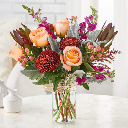 Moody Hues Bouquet – GARRISON DESIGNS FLORIST & INTERIORS, Huntington WV