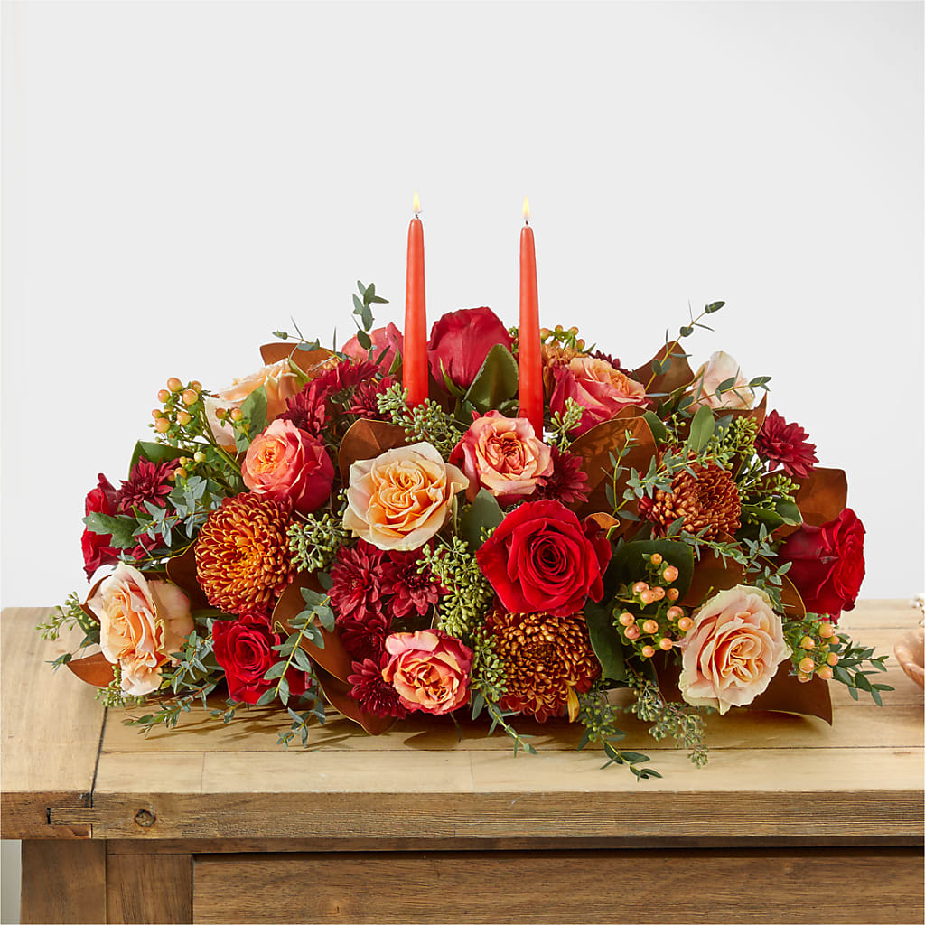 Gather Near Centerpiece – GARRISON DESIGNS FLORIST & INTERIORS, Huntington WV