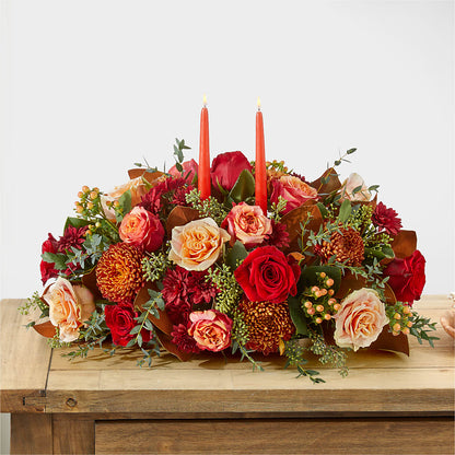 Gather Near Centerpiece – GARRISON DESIGNS FLORIST & INTERIORS, Huntington WV