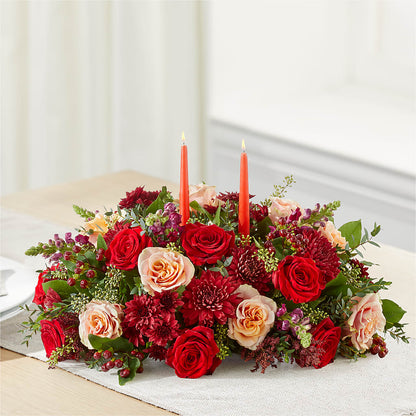Most Thankful Centerpiece – GARRISON DESIGNS FLORIST & INTERIORS, Huntington WV