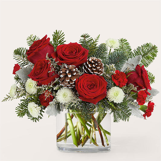 Yule Cheer Bouquet – GARRISON DESIGNS FLORIST & INTERIORS, Huntington WV