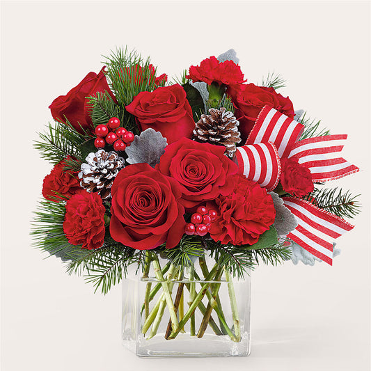 Baking Spirits Bright Bouquet – GARRISON DESIGNS FLORIST & INTERIORS, Huntington WV