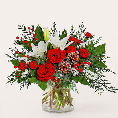Best in Snow Bouquet – GARRISON DESIGNS FLORIST & INTERIORS, Huntington WV