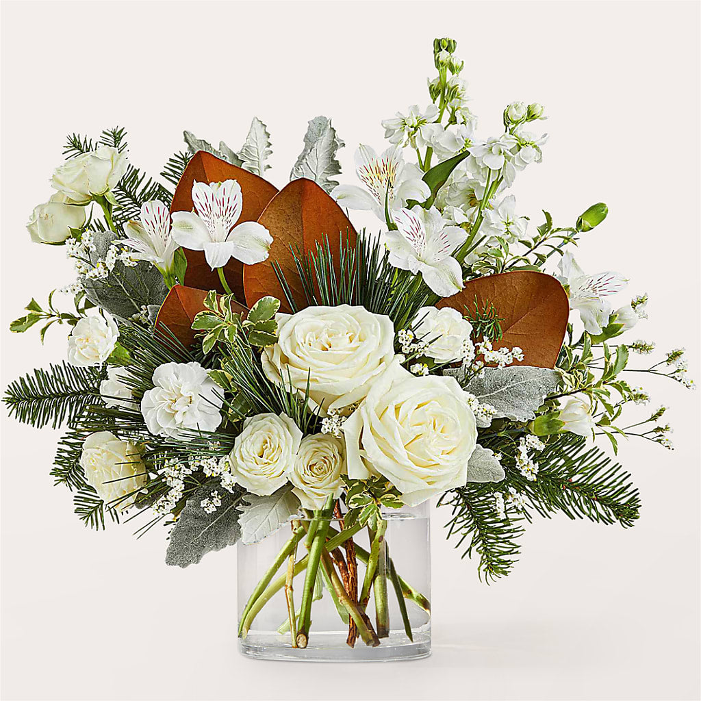 Fresh Snowfall Bouquet – GARRISON DESIGNS FLORIST & INTERIORS, Huntington WV