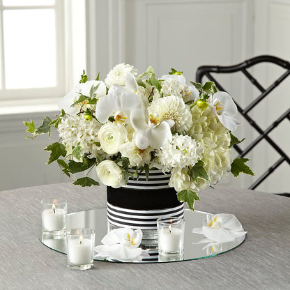 Solemnity Arrangement – GARRISON DESIGNS FLORIST & INTERIORS, Huntington WV