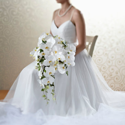 Classic White Bouquet – GARRISON DESIGNS FLORIST & INTERIORS, Huntington WV