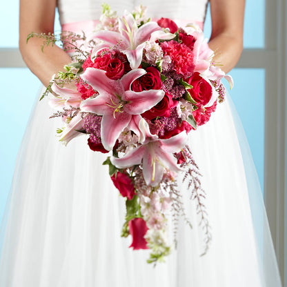 Lily & Rose Bouquet – GARRISON DESIGNS FLORIST & INTERIORS, Huntington WV
