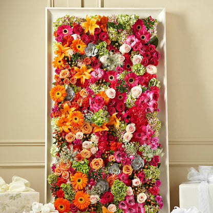Fresh Picked Floral Wall – GARRISON DESIGNS FLORIST & INTERIORS, Huntington WV