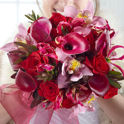 Heart of Hearts Bouquet – GARRISON DESIGNS FLORIST & INTERIORS, Huntington WV