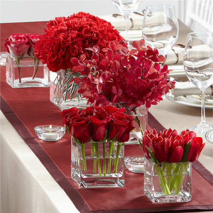 Modern Grace Centerpiece – GARRISON DESIGNS FLORIST & INTERIORS, Huntington WV
